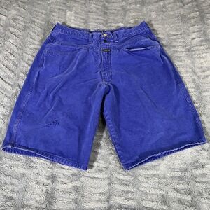 Vintage Marithe Francois Girbaud Baggy Denim Shorts Blue Mens 36 90s Y2K Skater